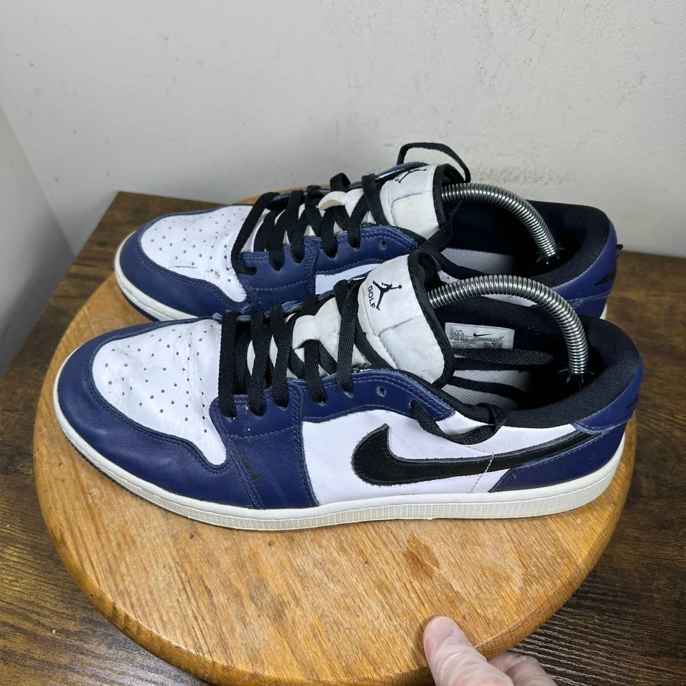 Nike Air Jordan 1 Low Golf Midnight Navy White Black DD9315-104 Mens 11.5